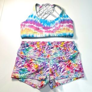 Tie-Dye Workout Set – Stylish, Comfy, & Ready to Ship!